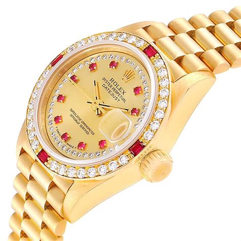 diamond and ruby watches.